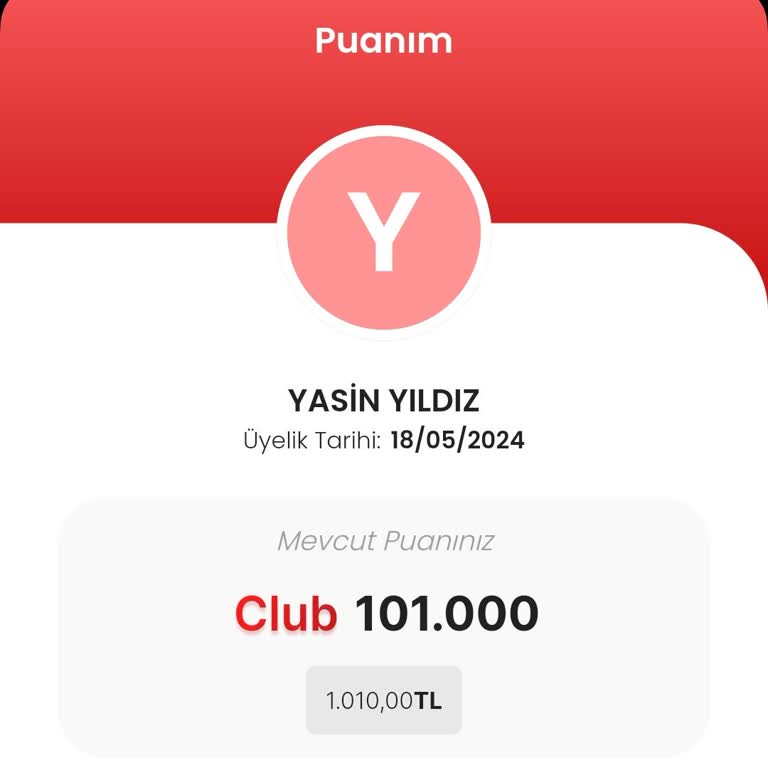 Total Puan Kullanımı