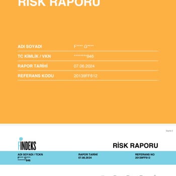 Findeks Notum Artmıyor Aksine Düşünüyor