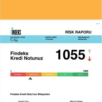 Findeks Notum Artmıyor Aksine Düşünüyor