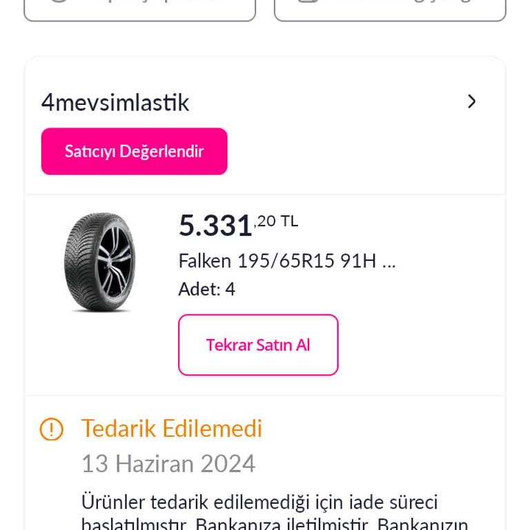 Pazarama'da Sipariş İptali Ve Bilgi Eksikliği, Müşteri Mağduriyeti