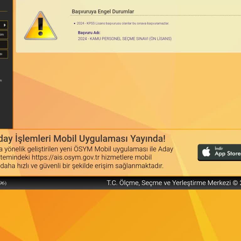 ÖSYM KPSS Lisans İptali