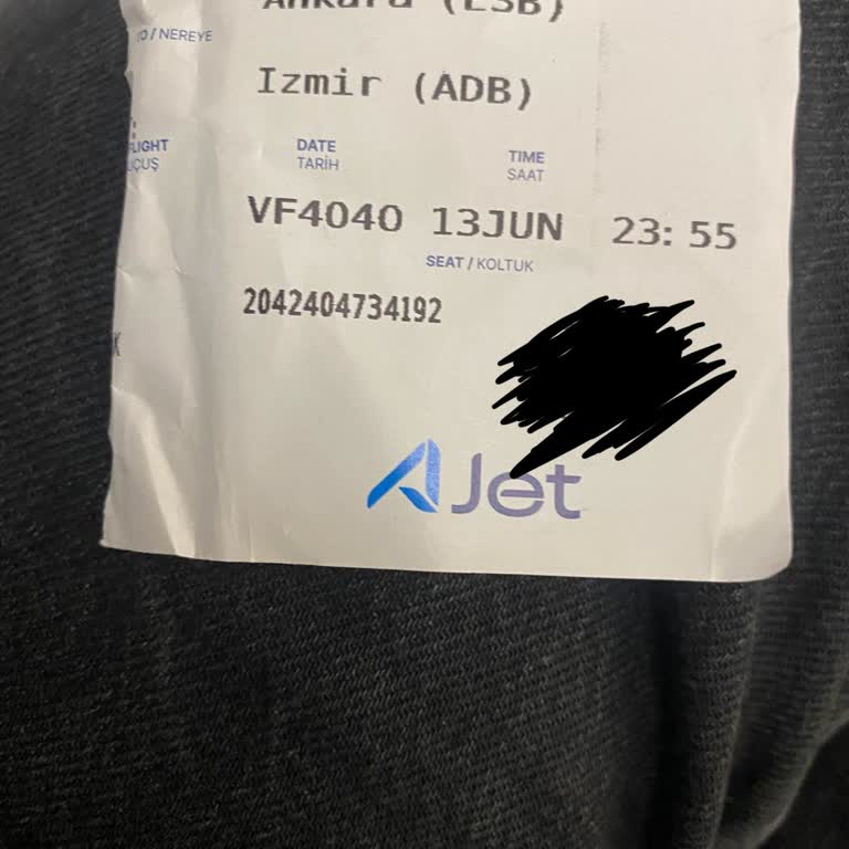 AJet (Anadolu Jet) Ankara-İzmir Uçuşunda Yaşanan Uzun Rötar Ve Mağduriyet