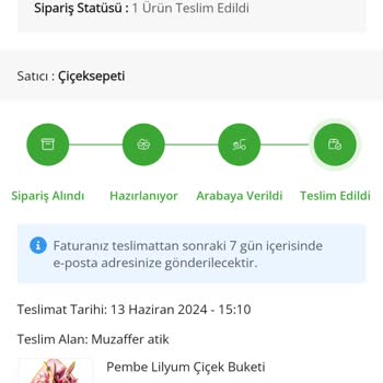 ÇiçekSepeti Lütfen Görerek Ve Koklayarak Çiçek Alın.