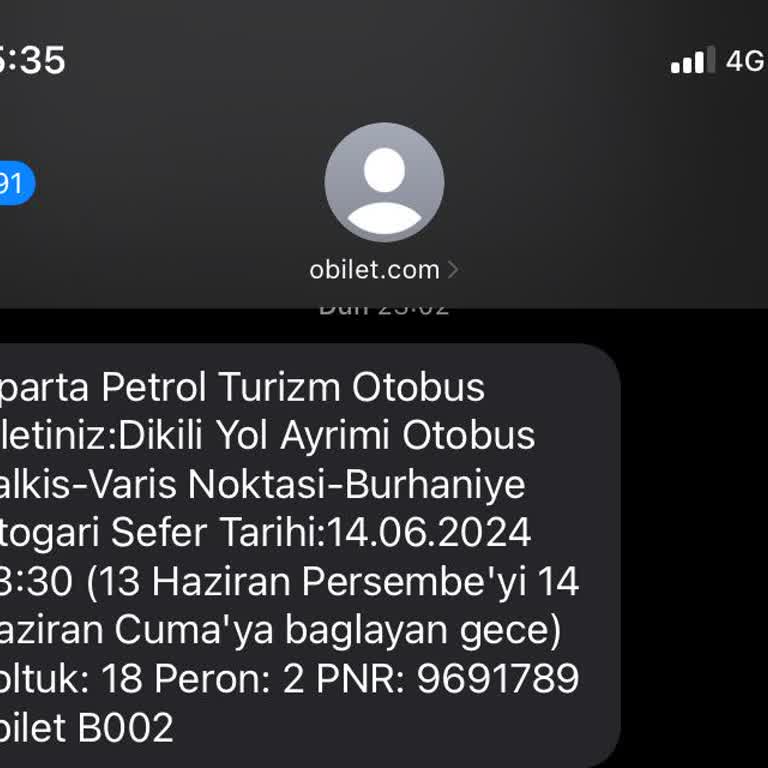 Isparta Petrol Turizm Isparta Otobüsü Otogara Uğramadı