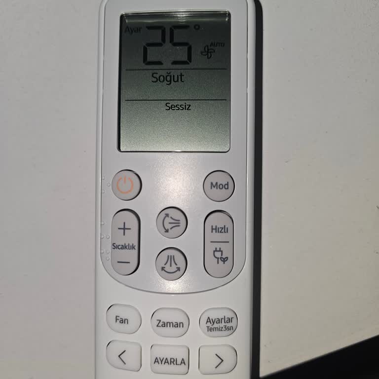 Samsung Klima Kumandasında Işık Yok