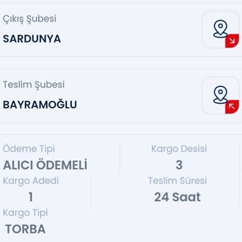 Aras Kargo İstanbul'a Giden Kargo Ankara'yı Dolaşıyor
