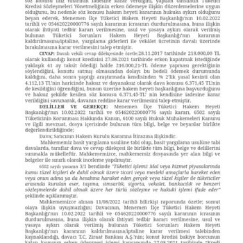 Ziraat Bankası Kredinin Erken Ödemeden Faizin İadesine Mahkeme Kararına Uyulmaması