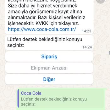 Coca-Cola Kapak (kepenk) Arızası