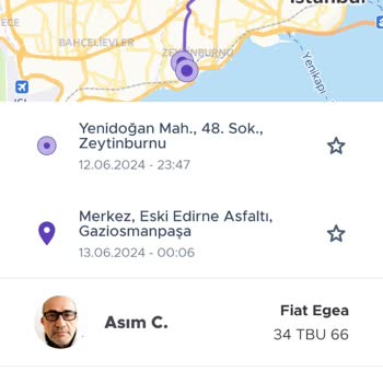 BiTaksi Uygulaması Taksimetrede Yazan Tutardan Fazla Ücret Aldı