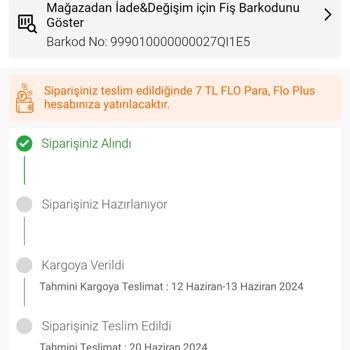 FLO Mağazası Çok İlgisiz Ve Geç Gönderim Yapıyor