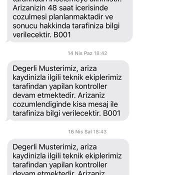 Türk Telekom Çandarlı/Dikili/İzmir 2 Aydır İnternetimiz Yok Arıza Giderilemedi