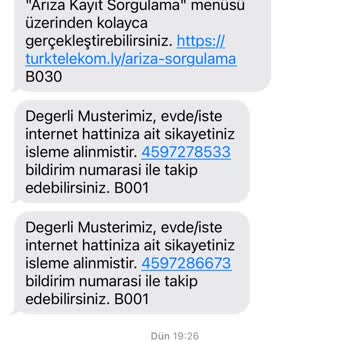 Türk Telekom Çandarlı/Dikili/İzmir 2 Aydır İnternetimiz Yok Arıza Giderilemedi