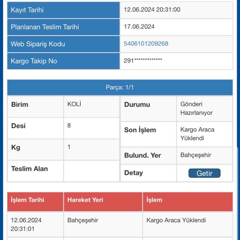 Sürat Kargo Kargoya Verilmeme Sorunu