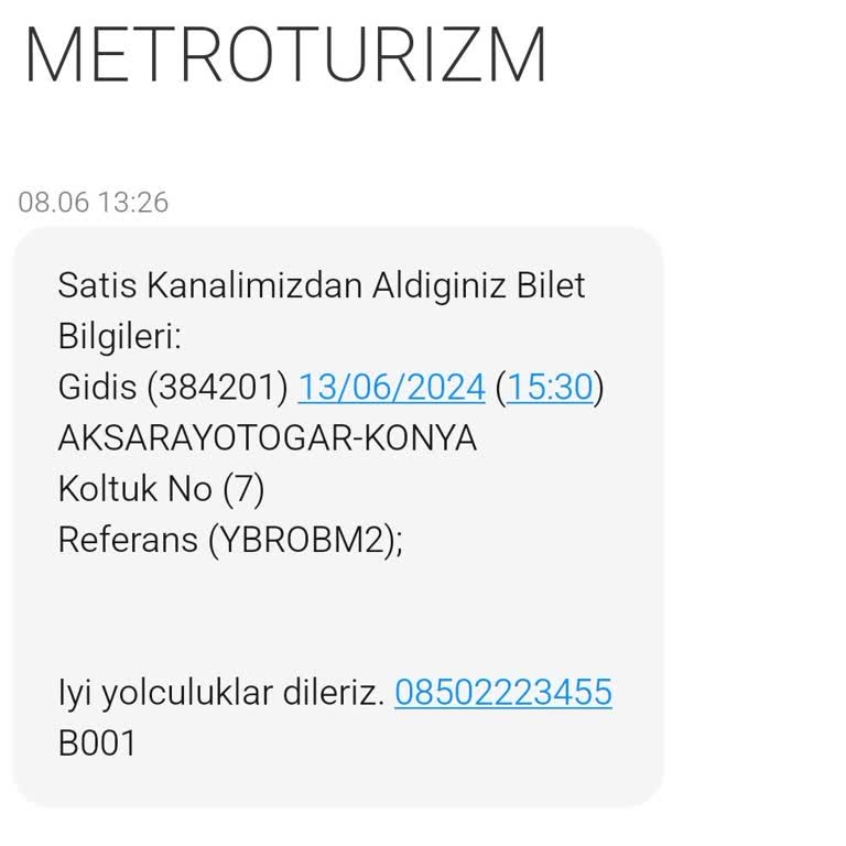 Metro Turizm Unutulan Valiz Sorunu