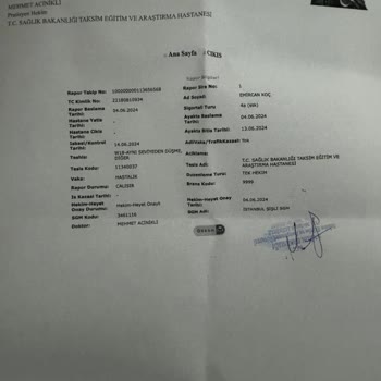 Taksim Eğitim ve Araştırma Hastanesi Alçıya Aldıkları Koluma Bakmıyorlar