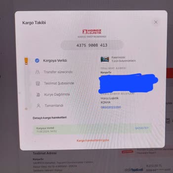 Horoz Lojistik Kargo Şirketinden Şikayetçiyim.
