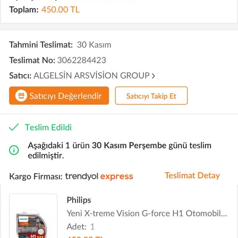 Trendyol Garanti Kapsamındaki Arızalı Ürünü İade Almadılar