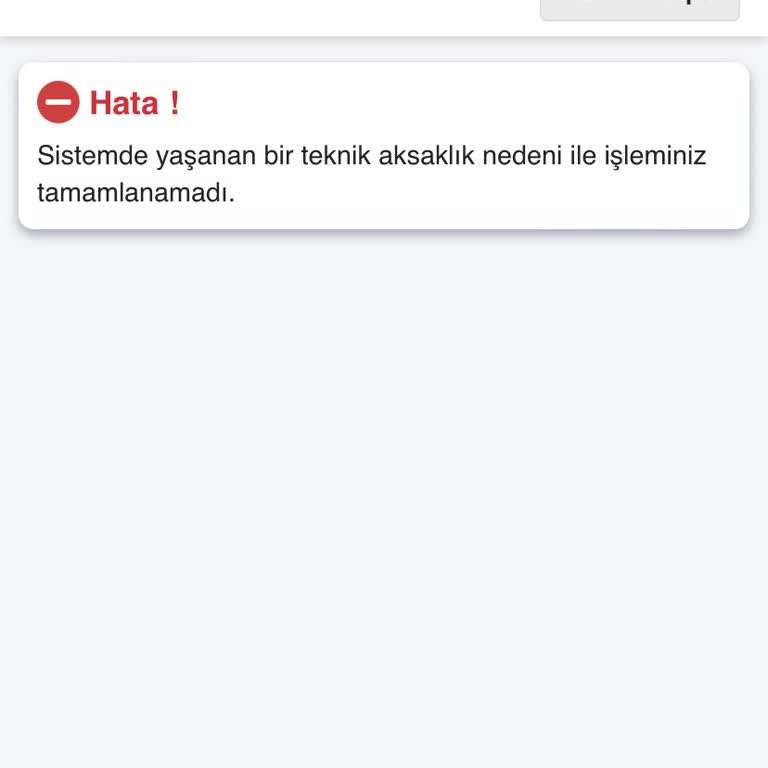 Çinigaz E Devlet İptal Sorunu