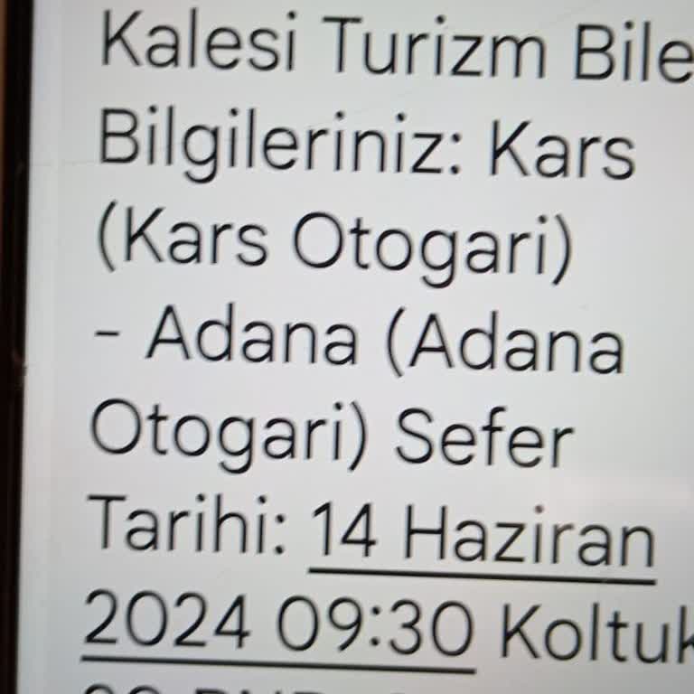 Obilet Firmasından Aldığım Bilet Firmada Görünmüyor