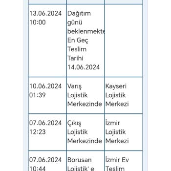 Borusan Lojistik Geç Teslimat Süreci