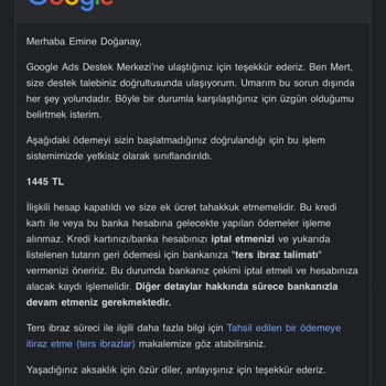 VakıfBank Harcama İtirazı Yaptım Halen Yatırılmadı