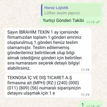 Teknosa Ürün Kargo Teslimatı