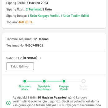 Trendyol Express Çözüm İstiyorum. Ürünün İle İlgilidir