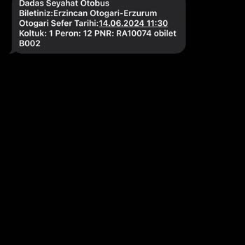 Dadaş Turizm Yolcu Almadan Devam Etme