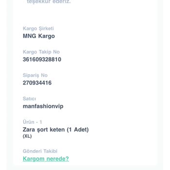 Uznbrandstore Hatalı Ürün Ve Değişim