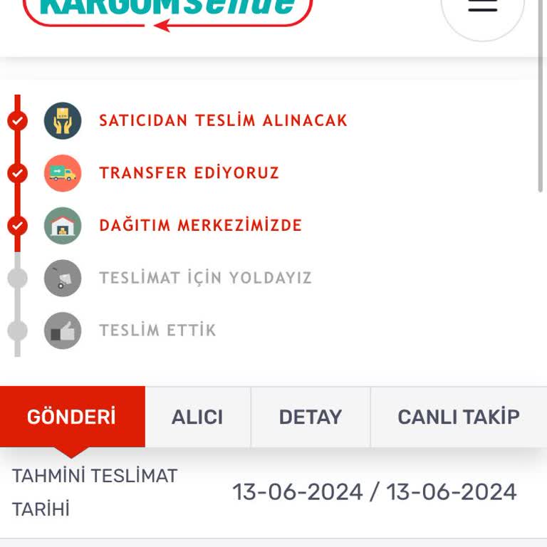 Kargomsende Siparişimi Teslim Etmiyor