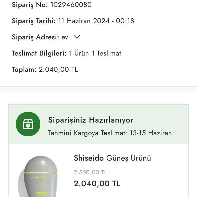 Boyner Üç Günde Kargoya Verilmeyen Ürün