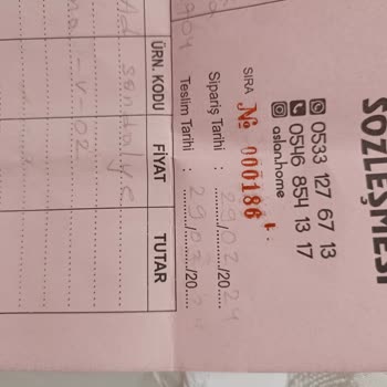 Eskidji Bazaar Arızalı Malzeme Teslim