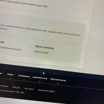 Kayıp Bagaj THY Acil Dönüş