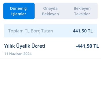 Denizbank 441.50 TL Yıllık Üyelik Ücret İadesi