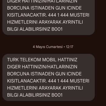 Türk Telekom Devamlı Rahatsız Etmesi