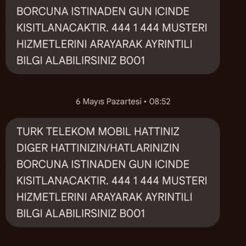 Türk Telekom Devamlı Rahatsız Etmesi