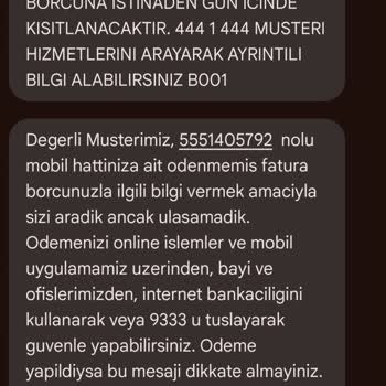 Türk Telekom Devamlı Rahatsız Etmesi