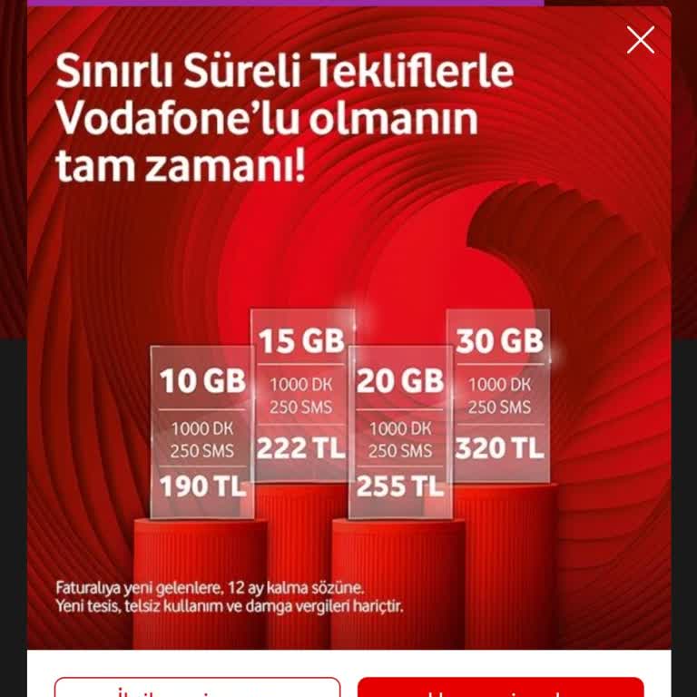 Vodafone'nin Müşteriye Verdiği Değer