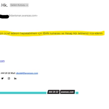 Avansaspro.com Stokta Olmayan Ürüne Sipariş Alıyor Ücret İade Süresi 13 Günü Buldu.