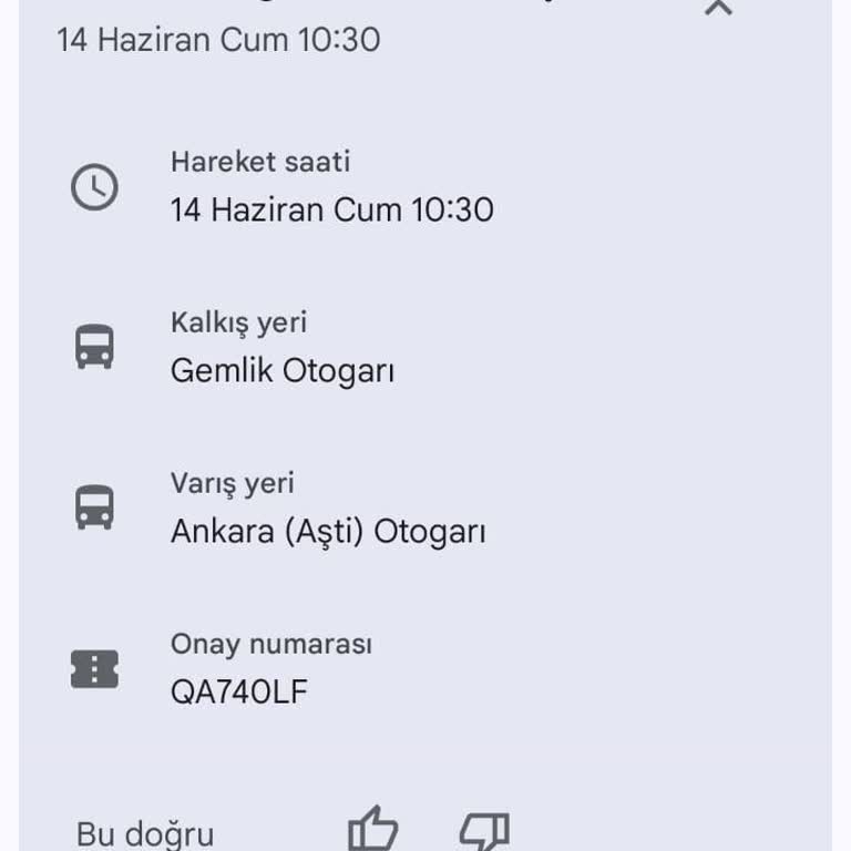 Obilet O Biletten Aldığım Cizre İtimat İsimli Firma Otogara Gelmedi