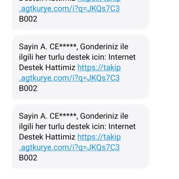 AGT Kurye (aynigunteslim.com) Önemli Evrakım 40 Gündür Teslim Edilmedi!