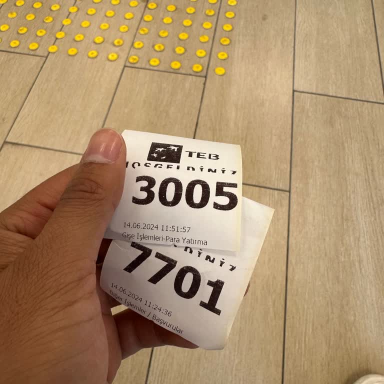 TEB Kızılay Şubesi'nde Sıra Ve Öncelik Sorunu