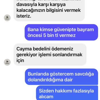 Karaca Teknomarket (Instagram) Instagram Üzerinden Gelen Şüpheli Mesaj Ve Para Talebi