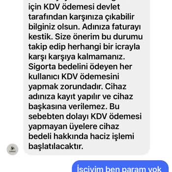 Karaca Teknomarket (Instagram) Instagram Üzerinden Gelen Şüpheli Mesaj Ve Para Talebi