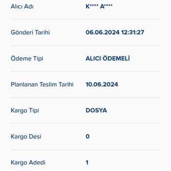 Aras Kargo Gazipaşa Antalya Şubesi Tarafından Mağdur Edildim