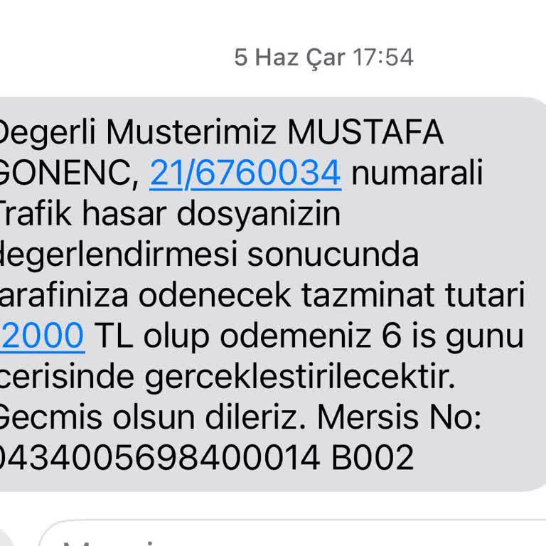 Türkiye Sigorta Onaylanan Ödemenin Verilen Tarihte Yapılmaması