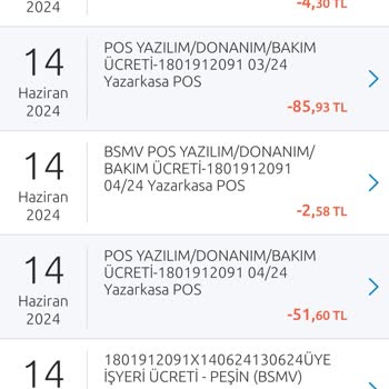 Yapı Kredi Bankası Kullanılmayan Pos Cihazına Defalarca Bakım Ücreti Kesmişler