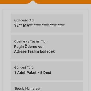 A101 Teslim Edilemeyen Kargo