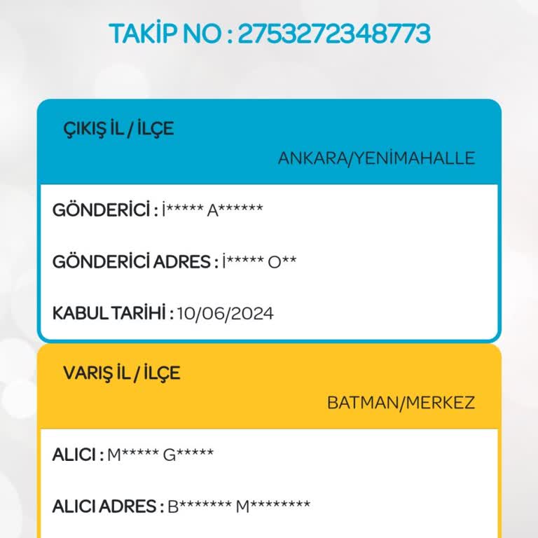 PTT Kargo Ürün Siparişi Mağduru