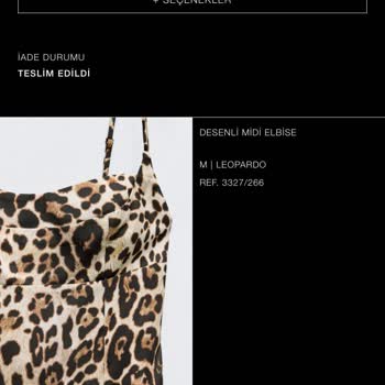 Zara 1.5 Aydır Para İademi Yapmadı
